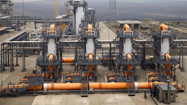 Компрессорная станция Казачья, входящая в систему газопроводов для обеспечения поставок газа для Турецкого потока - Sputnik Беларусь