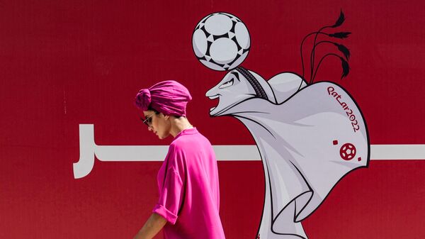 Изображение маскота катарского чемпионата мира по футболу 2022 года - Sputnik Беларусь