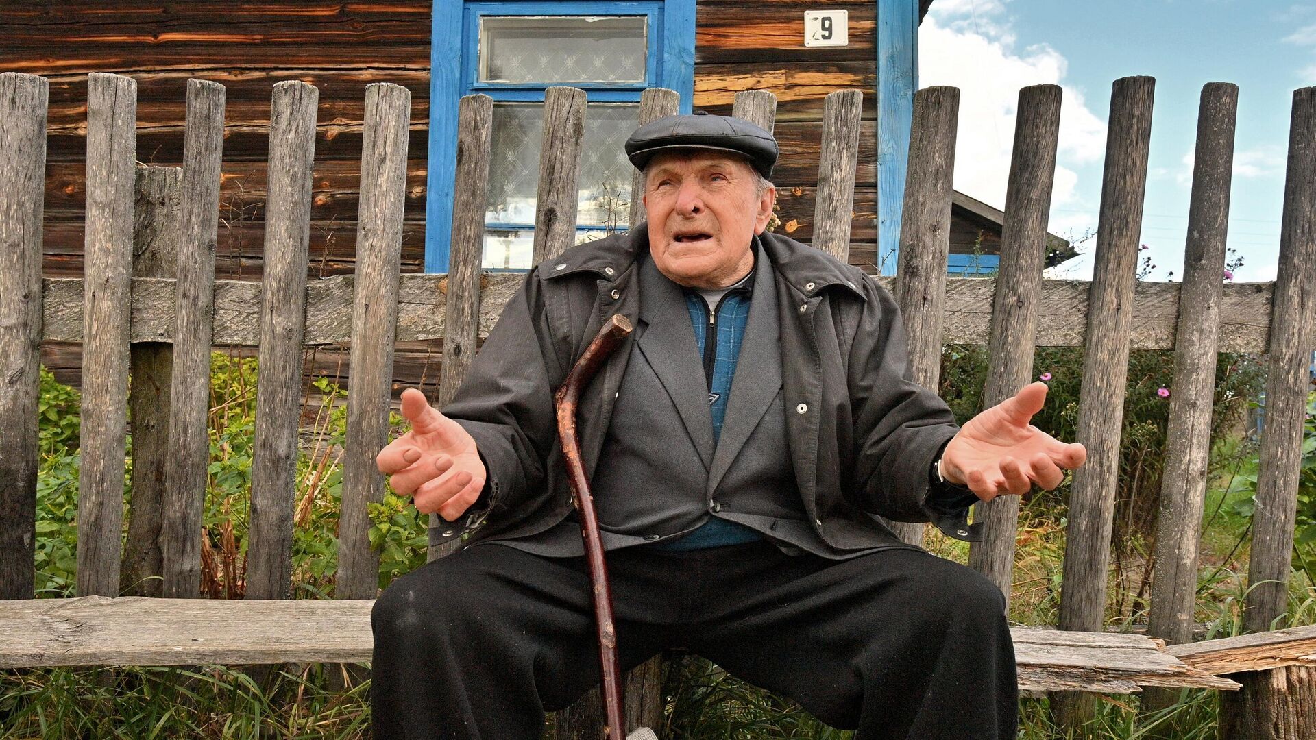 Житель деревни Паре в Пинском районе - Sputnik Беларусь, 1920, 10.11.2022