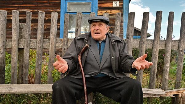 Житель деревни Паре в Пинском районе - Sputnik Беларусь