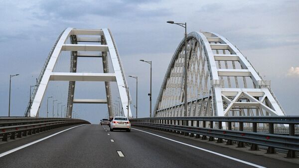 Как ремонтируют Крымский мост ― видео - Sputnik Беларусь