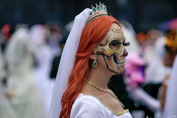 Это один из самых самобытных праздников Мексики, входящий в список нематериального культурного наследия человечества. - Sputnik Беларусь