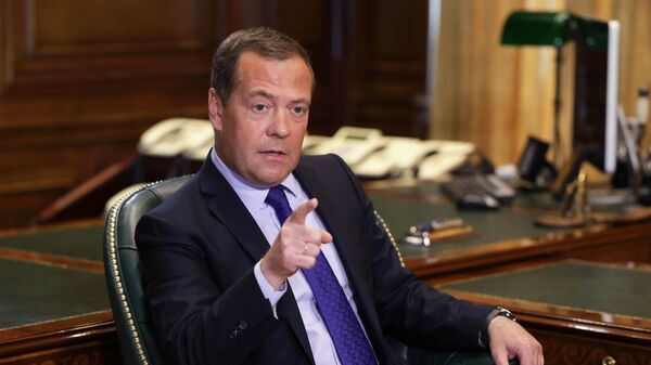 Заместитель председателя Совета безопасности РФ Дмитрий Медведев - Sputnik Беларусь