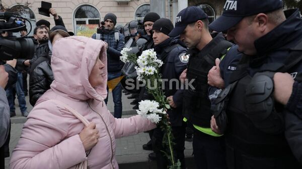Протесты в Кишиневе - Sputnik Беларусь