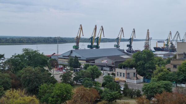 Морской порт в Херсоне - Sputnik Беларусь