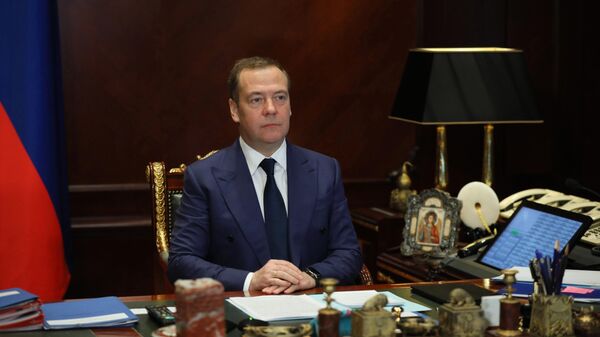 Заместитель председателя Совета безопасности РФ Дмитрий Медведев  - Sputnik Беларусь