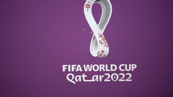 Логотип чемпионата мира по футболу -2022 в Катаре - Sputnik Беларусь