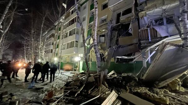 Взрыв бытового газа в жилом доме в Нижневартовске - Sputnik Беларусь