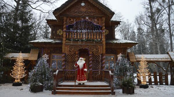 Экскурсия по поместью Деда Мороза в Беловежской пуще - Sputnik Беларусь