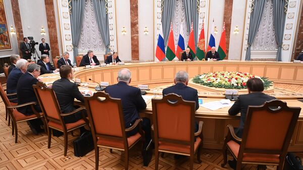 Рабочий визит президента РФ В. Путина в Белоруссию - Sputnik Беларусь