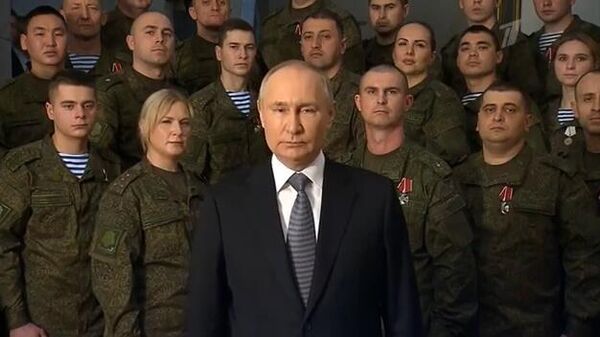 Путин обратился с новогодним посланием к россиянам – видео - Sputnik Беларусь