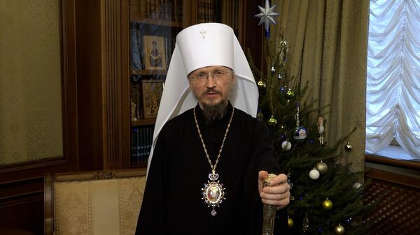 Бог всегда рядом: рождественское поздравление митрополита Вениамина ― видео - Sputnik Беларусь