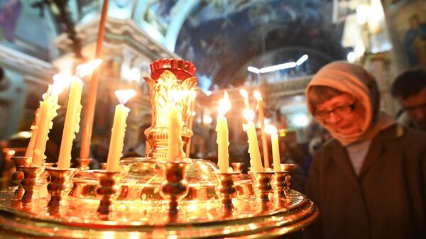 Рождественская служба в Гомеле - Sputnik Беларусь