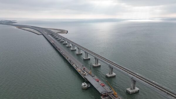 Завершен первый этап восстановительных работ на Крымском мосту - Sputnik Беларусь