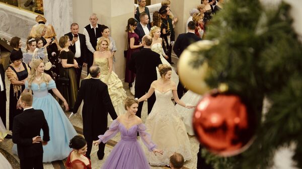 Большой новогодний бал в Большом театре Беларуси в ночь на Старый Новый год  - Sputnik Беларусь