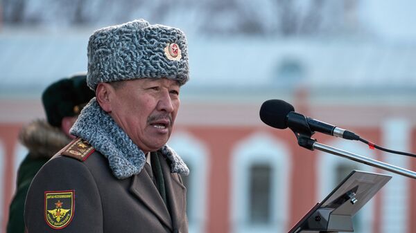 Министр обороны Кыргызстана генерал-майор Бактыбек Бекболотов  - Sputnik Беларусь