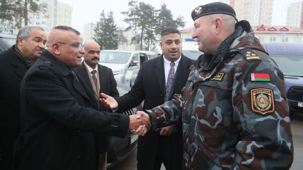 Делегация МВД Ирака посетила столичный ОМОН - Sputnik Беларусь