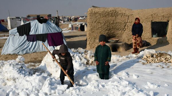 Снег и морозы в Афганистане в январе 2023 года - Sputnik Беларусь