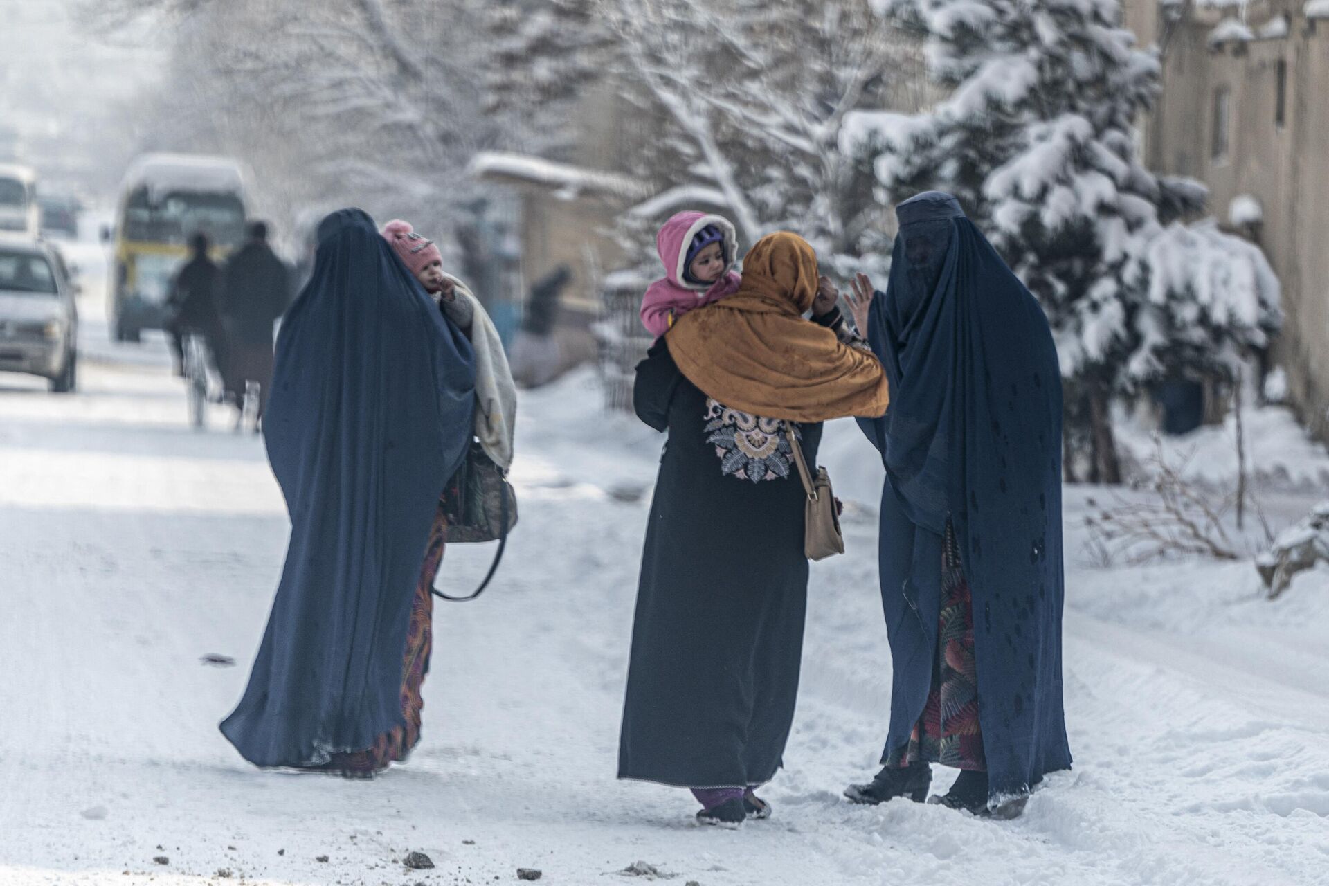 Снег и морозы в Афганистане в январе 2023 года - Sputnik Беларусь, 1920, 29.01.2023