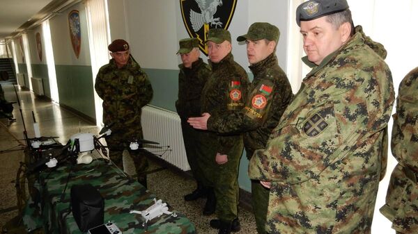 Белорусские военные в Сербии - Sputnik Беларусь
