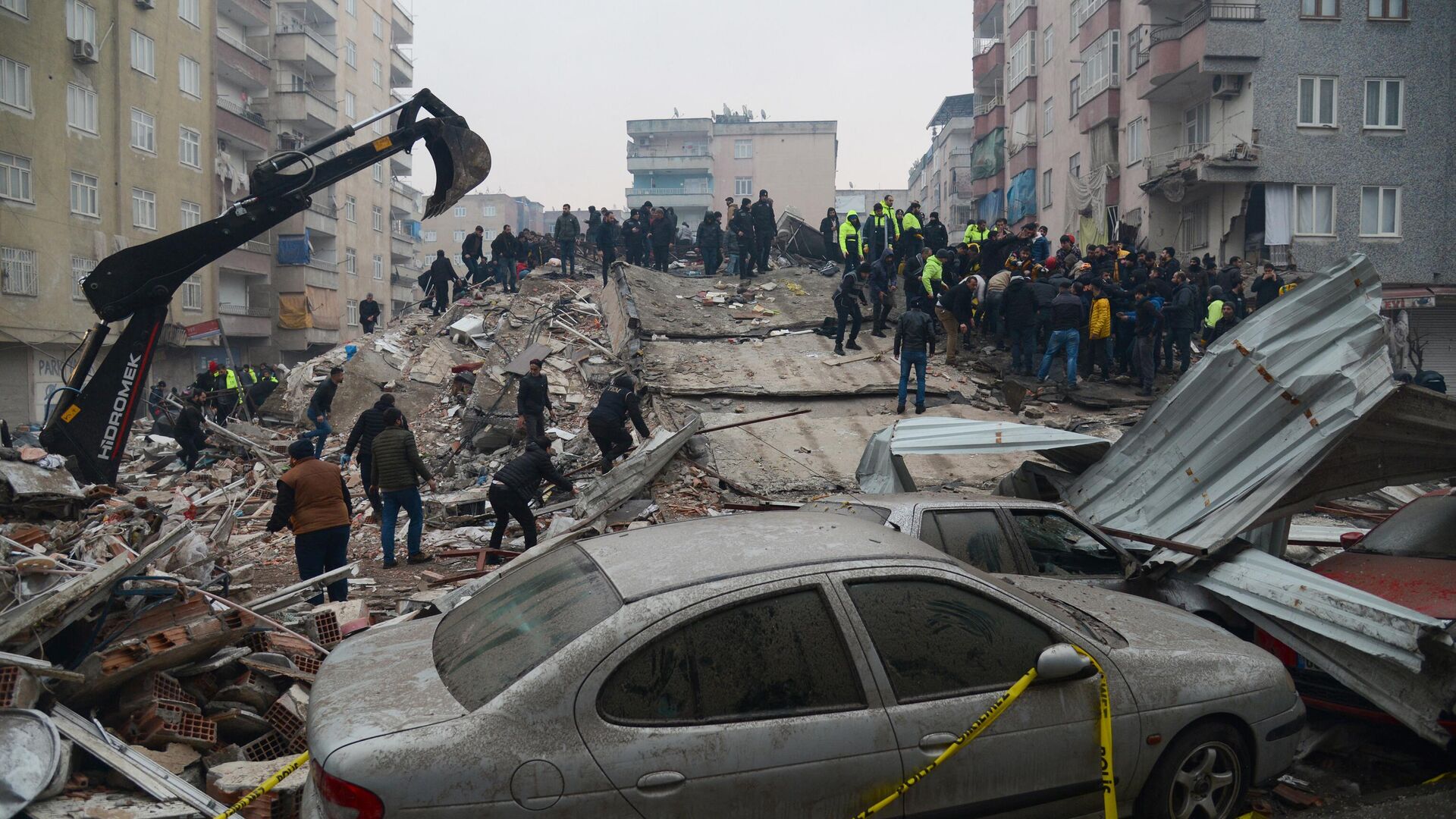 Последствия землетрясения в Турции и Сирии 6 февраля - Sputnik Беларусь, 1920, 07.02.2023