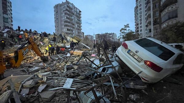 Наступствы землятрусу ў Турцыі і Сірыі 6 лютага - Sputnik Беларусь