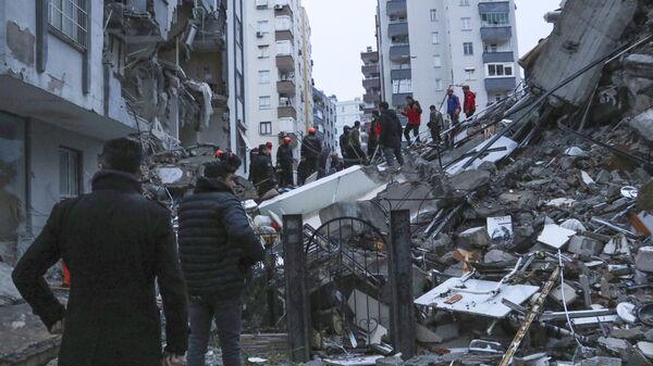 Последствия землетрясения в Турции и Сирии 6 февраля - Sputnik Беларусь