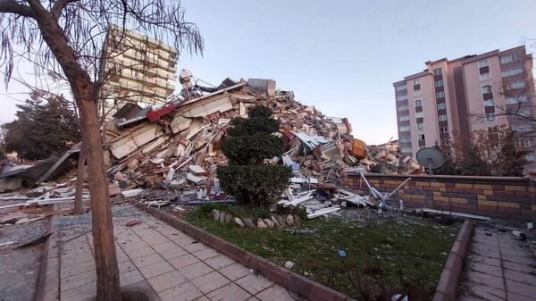 Ликвидация последствий землетрясения в Турции - Sputnik Беларусь