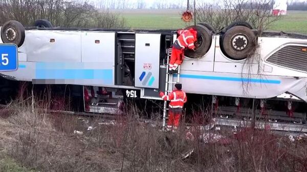 Автобус с белорусами попал в аварию в Германии - Sputnik Беларусь