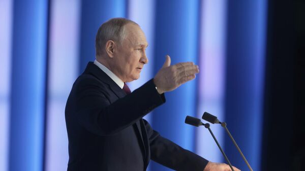 Обращение Путина с посланием к Федеральному собранию – трансляция - Sputnik Беларусь