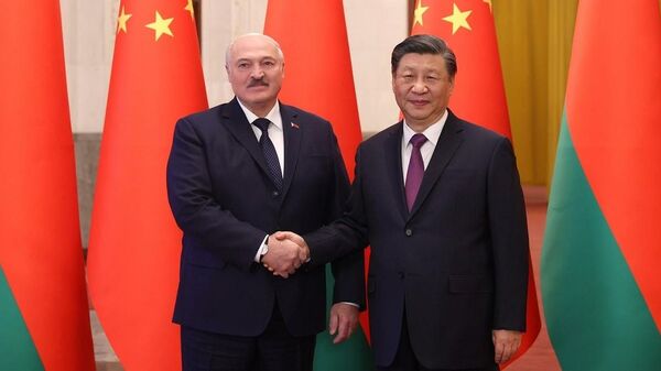 Александр Лукашенко и Си Цзиньпин - Sputnik Беларусь