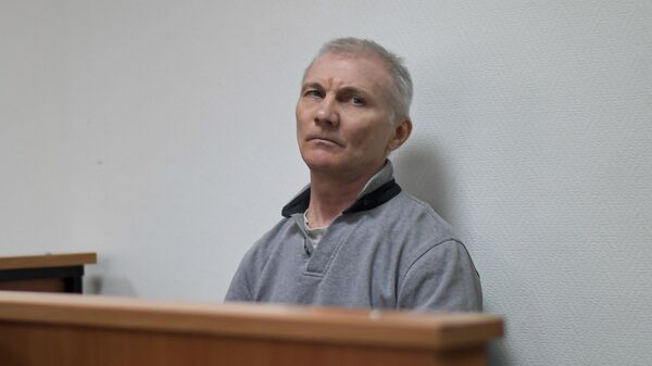 Алексей Москалев в зале суда в Ефремове, Тульская область - Sputnik Беларусь