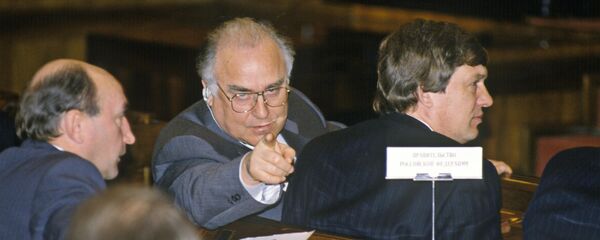 Спутник_Виктор Черномырдин: За свои действия мы должны отвечать!. Кадры из архива - Sputnik Беларусь