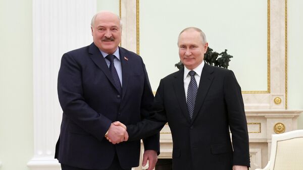 Пасяджэнне ВДС з удзелам Лукашэнкі і Пуціна – відэа - Sputnik Беларусь