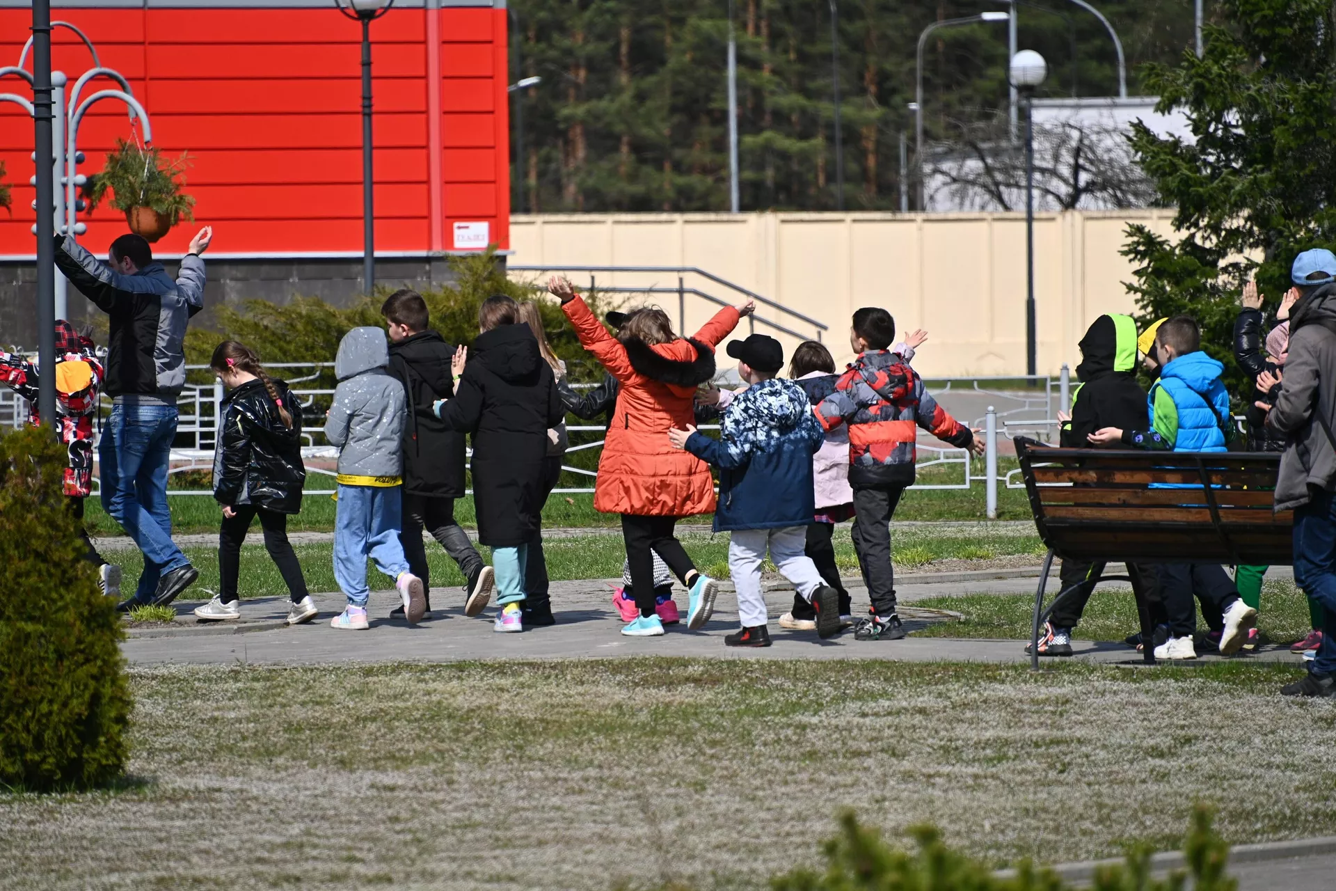 Дети в лагере Дубрава - Sputnik Беларусь, 1920, 10.04.2023