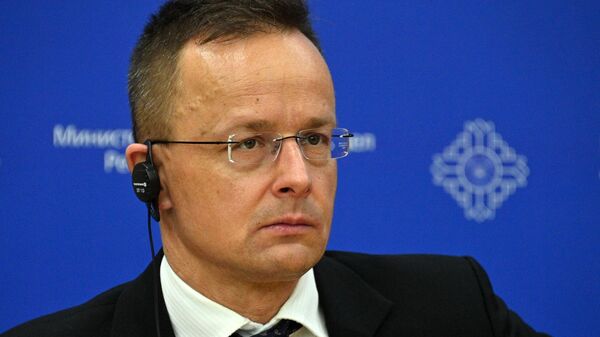 Министр иностранных дел и внешнеэкономических связей Венгрии Петер Сийярто  - Sputnik Беларусь