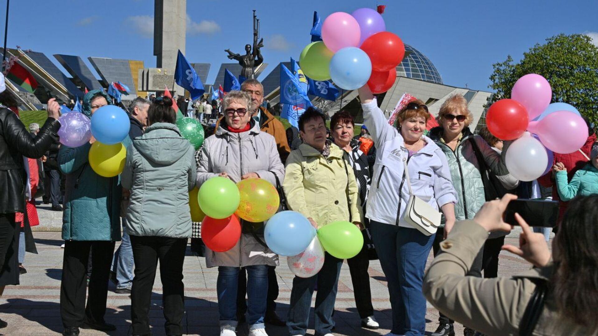 Празднование 1 мая в Минске в 2023 году - Sputnik Беларусь, 1920, 01.05.2023