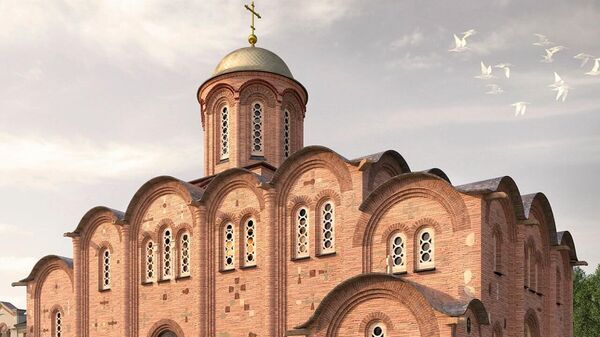 Проект будущего храма, который станет репродукцией Коложи - Sputnik Беларусь
