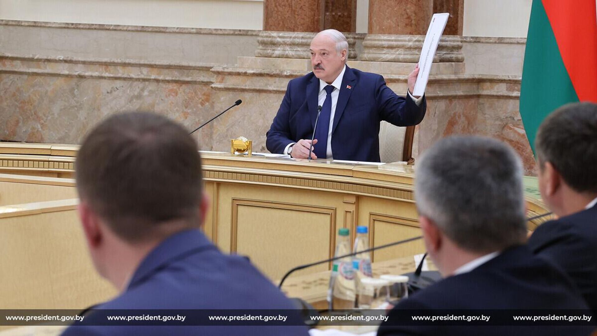  Александр Лукашенко во время совещания по вопросам здравоохранения 23 мая 2023  - Sputnik Беларусь, 1920, 23.05.2023