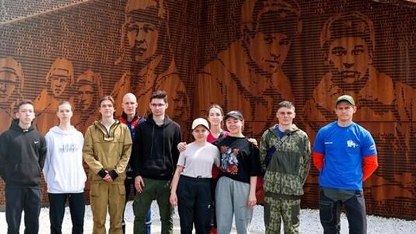 Российские студенты отправились в поход по местам Освейской трагедии  - Sputnik Беларусь