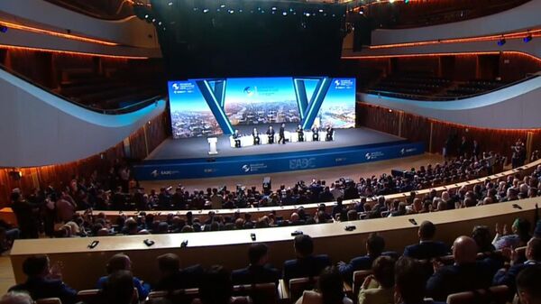 Пленарное заседание Евразийского экономического форума в Москве – трансляция - Sputnik Беларусь