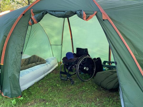 Чемпионат – двухдневный, участники ночевали в палатках. - Sputnik Беларусь