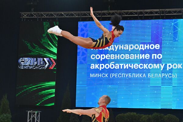 Международное спортивное соревнование по акробатическому рок-н-роллу - Sputnik Беларусь