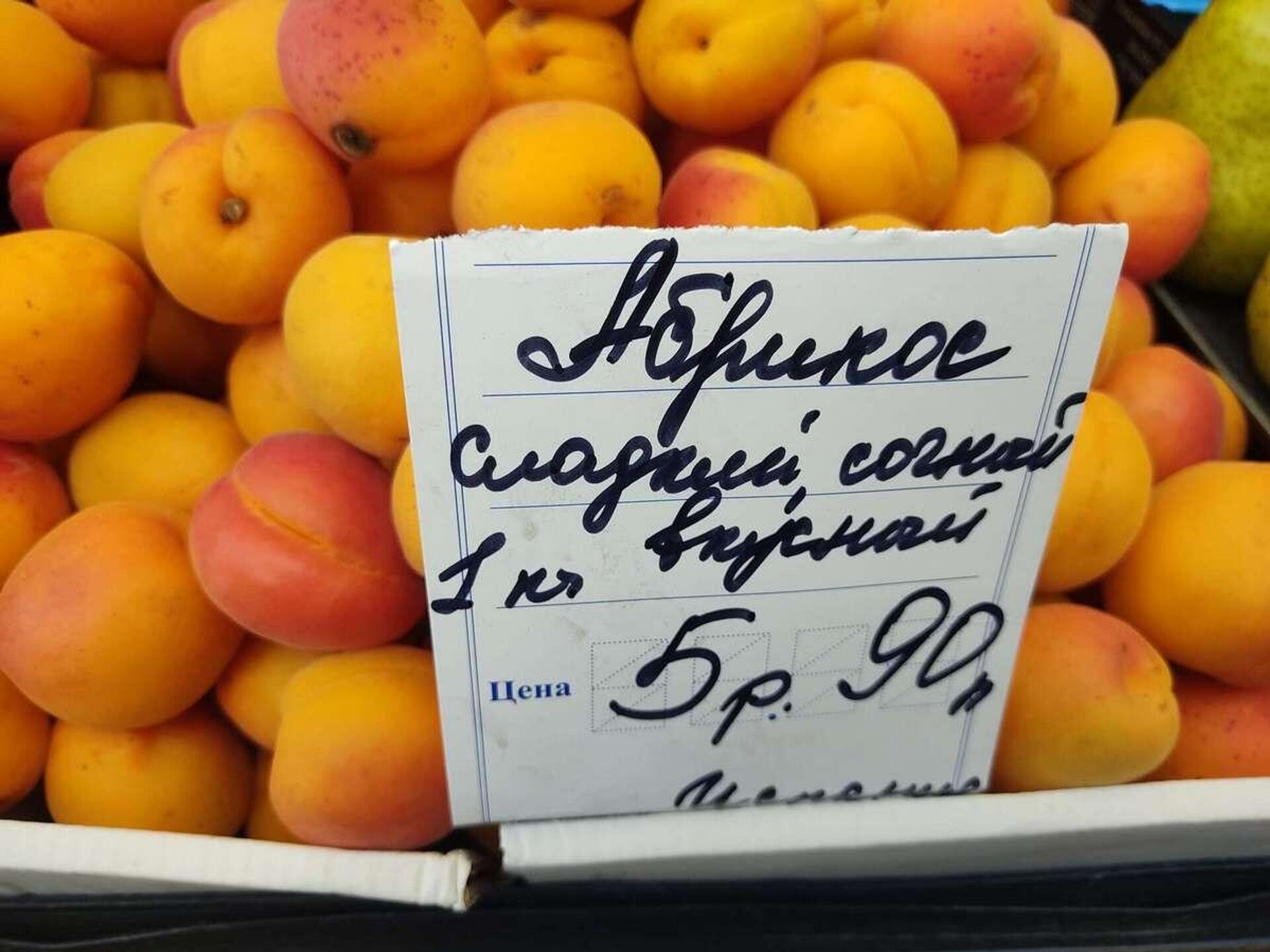 Абрикосы обойдутся в 5,90 рублей за килограмм - Sputnik Беларусь, 1920, 02.06.2023