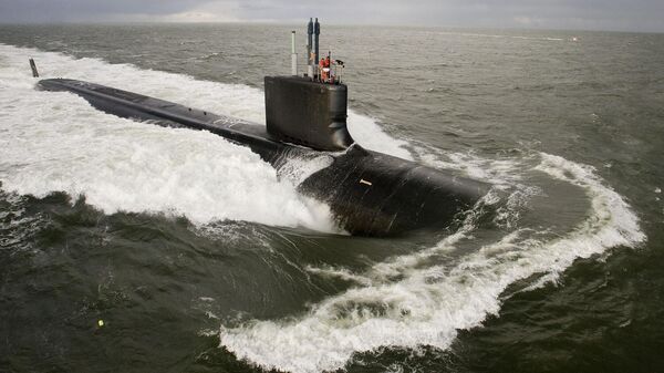 Американская подводная лодка класса Virginia, архивное фото - Sputnik Беларусь