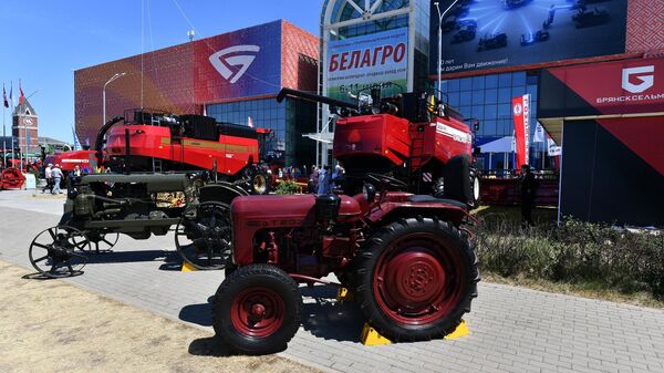 Сельскохозяйственная техника на выставке Белагро-2023 - Sputnik Беларусь