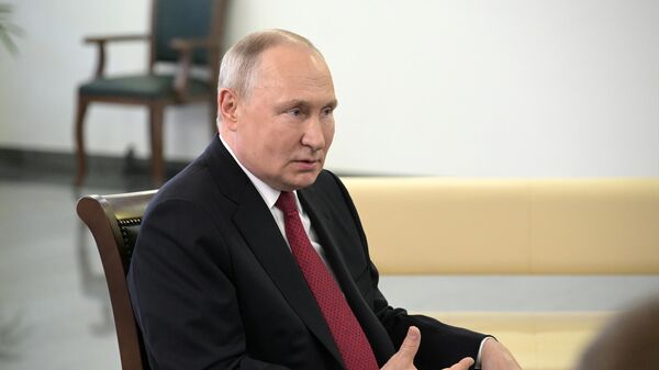 Президент РФ В. Путин  - Sputnik Беларусь
