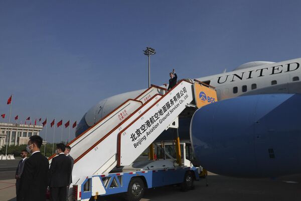 Госсекретарь США Энтони Блинкен прибыл в Пекин 18 июня. - Sputnik Беларусь
