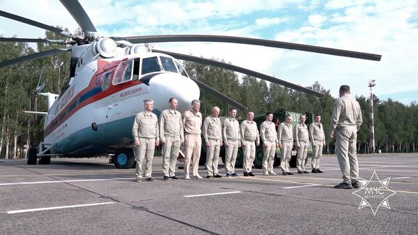 Беларусь отправила еще один вертолет тушить пожары в Турции ― видео - Sputnik Беларусь