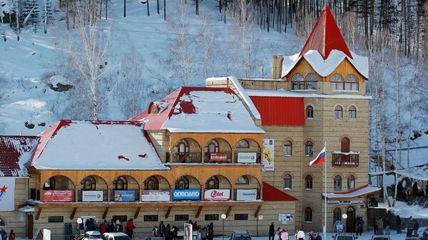 Гостиница на горнолыжном курорте Абзаково (Башкирия) - Sputnik Беларусь
